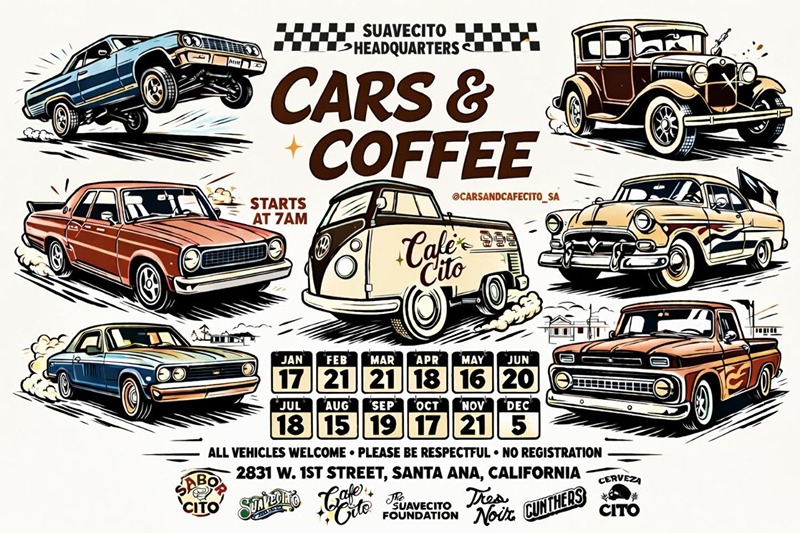 Cafe Cito Cars And Coffee flyer 2026